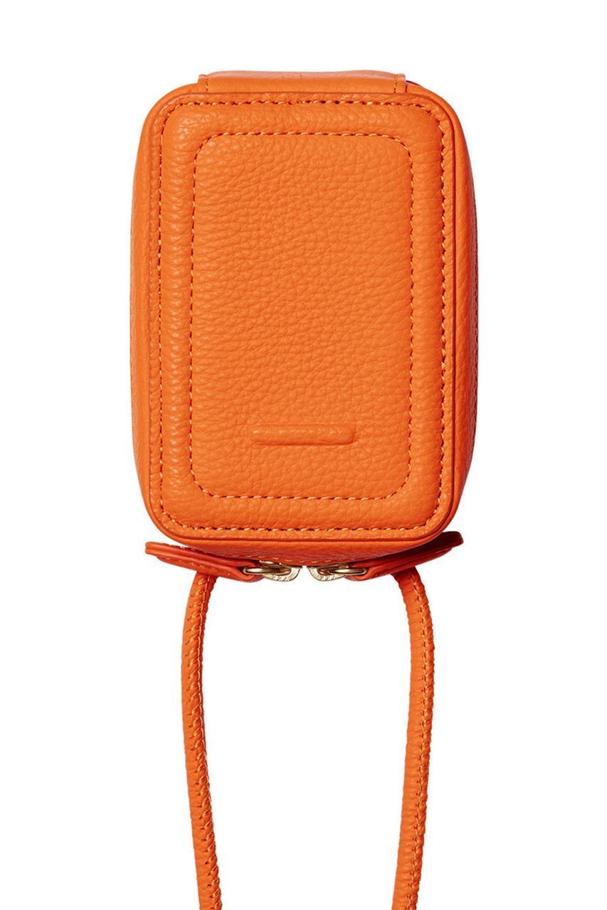 【オブジェクツアイオー/objcts.io】のショルダーストラップ付マイクロバッグ(iPhoneアクセサリー ) インテリア・キッズ・メンズ・レディースファッション・服の通販 founy(ファニー) 　ファッション　Fashion　レディースファッション　Fashion for Women　iPhone アイフォーン　iPhone　ユニセックス　Unisex, Genderless　アクセサリー　Fashion Accessories　スマート　Smart, Elegant　ポケット　Pocket, Pocket Detail　ポーチ　Pouch, Small Case　ラップ　Wrap, Wrap Design　リップ　Lip, Lip Motif　再入荷　Restock / Back in Stock　パンプキン|ID: prp329100004941673 ipo3291000000037088401