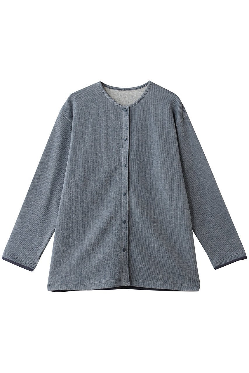 【キッドブルー/KID BLUE】の26スプリングインレイトップス インテリア・キッズ・メンズ・レディースファッション・服の通販 founy(ファニー) 　ファッション　Fashion　レディースファッション　Fashion for Women　トップス・カットソー　Cut & Sew Tops　シンプル　Simple, Minimal　セットアップ　Set-Up, Coordinated Outfit　パジャマ　Pajamas, Sleepwear　リラックス　Relax, Relaxed Fit　再入荷　Restock / Back in Stock　ブルー|ID: prp329100004941676 ipo3291000000037088432