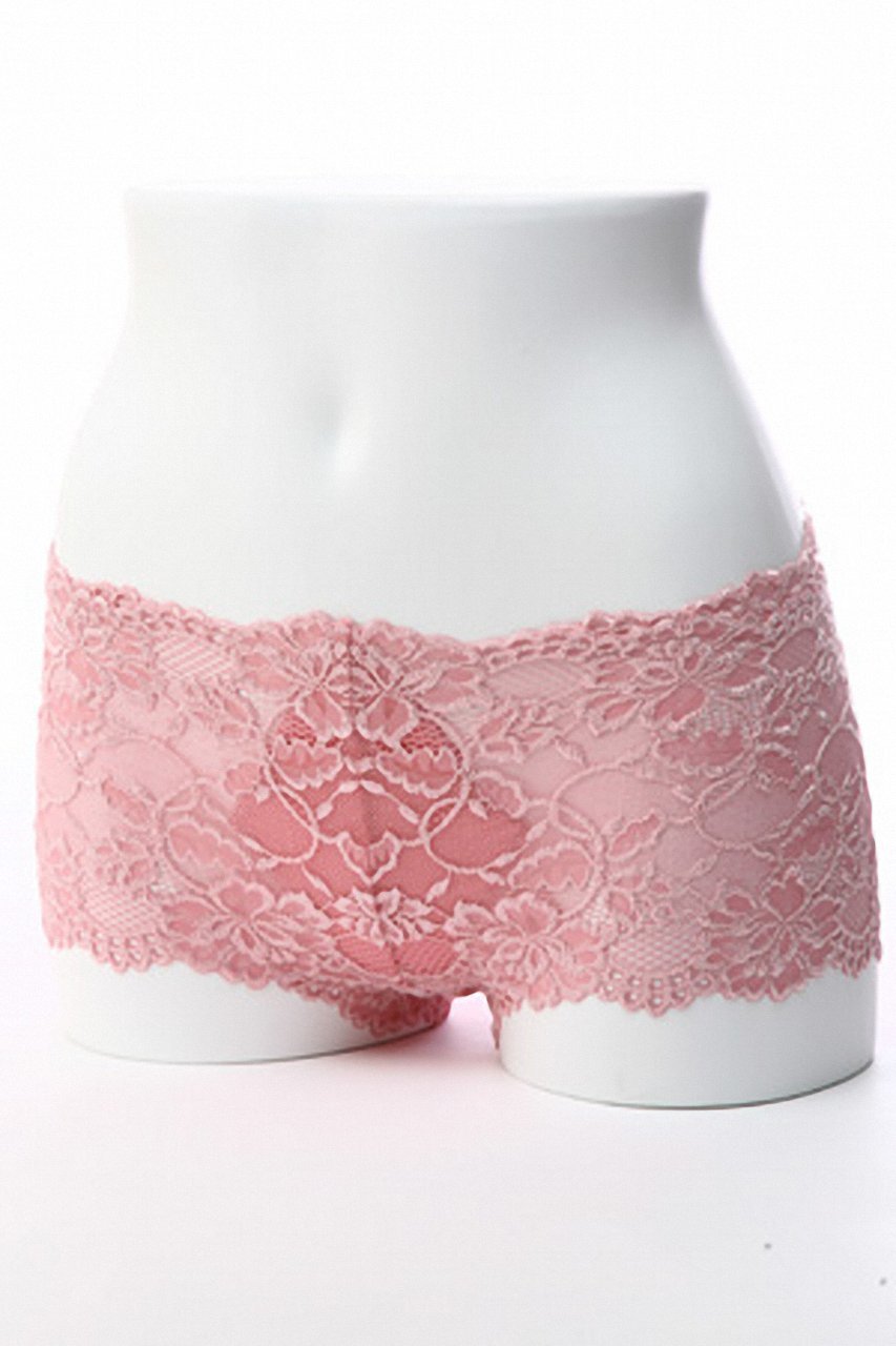 【ツェルマット/ZERMATT】のオールレースヒップハングボクサー Lサイズ インテリア・キッズ・メンズ・レディースファッション・服の通販 founy(ファニー) 　ファッション　Fashion　レディースファッション　Fashion for Women　下着・ランジェリー　Lingerie & Intimates　ショーツ・ランジェリー用ボトムス　Panties / Briefs / Lingerie Bottoms　ギャザー　Gathered, Ruffled　ショーツ　Shorts, Short Pants　センター　Center, Center Line　ランジェリー　Lingerie, Intimate Wear　レース　Lace, Lace Fabric　再入荷　Restock / Back in Stock　ローズピンク|ID: prp329100004941678 ipo3291000000037088446