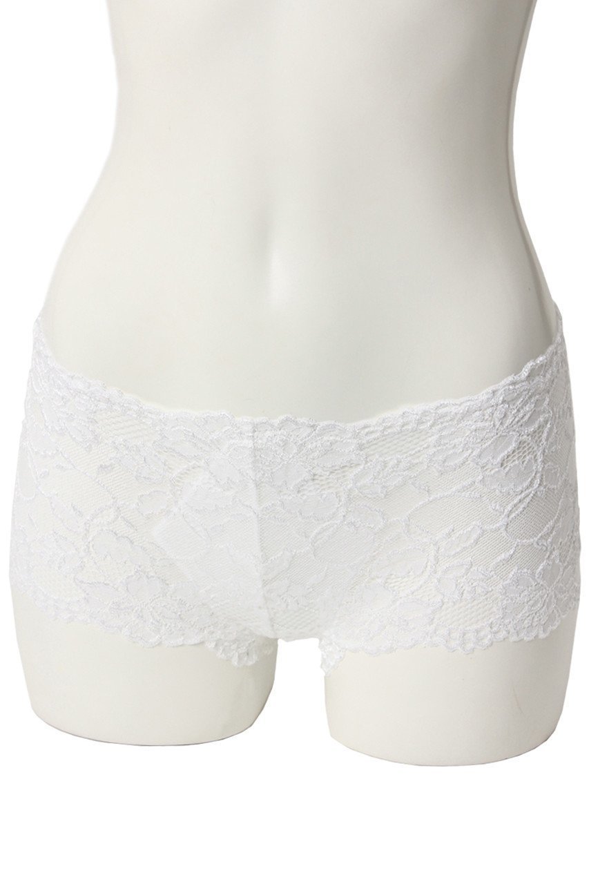 【ツェルマット/ZERMATT】のオールレースヒップハングボクサー Mサイズ インテリア・キッズ・メンズ・レディースファッション・服の通販 founy(ファニー) 　ファッション　Fashion　レディースファッション　Fashion for Women　下着・ランジェリー　Lingerie & Intimates　ショーツ・ランジェリー用ボトムス　Panties / Briefs / Lingerie Bottoms　ギャザー　Gathered, Ruffled　ショーツ　Shorts, Short Pants　センター　Center, Center Line　ランジェリー　Lingerie, Intimate Wear　レース　Lace, Lace Fabric　再入荷　Restock / Back in Stock　ホワイト|ID: prp329100004941679 ipo3291000000037088461