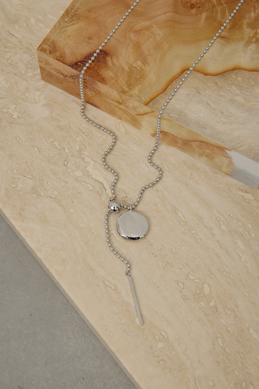 【ガリャルダガランテ/GALLARDAGALANTE】のコインY字ネックレス インテリア・キッズ・メンズ・レディースファッション・服の通販 founy(ファニー) 　ファッション　Fashion　レディースファッション　Fashion for Women　ジュエリー　Jewelry　ネックレス　Necklaces & Pendants　コイン　Coin, Coin Design　シンプル　Simple, Minimal　チェーン　Chain, Chain Strap　ネックレス　Necklace, Pendant Necklace　ロング　Long, Long-Length　新作・新入荷　New Arrivals / New In　シルバー|ID: prp329100004942407 ipo3291000000037094779