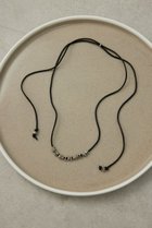 【ガリャルダガランテ/GALLARDAGALANTE】のグレインコードネックレス 人気、トレンドファッション・服の通販 founy(ファニー) ファッション Fashion レディースファッション Fashion for Women ジュエリー Jewelry ネックレス Necklaces & Pendants ネックレス Necklace, Pendant Necklace メタル Metal, Metal Parts ロング Long, Long-Length 新作・新入荷 New Arrivals / New In thumbnail シルバー|ID: prp329100004942408 ipo3291000000037094783