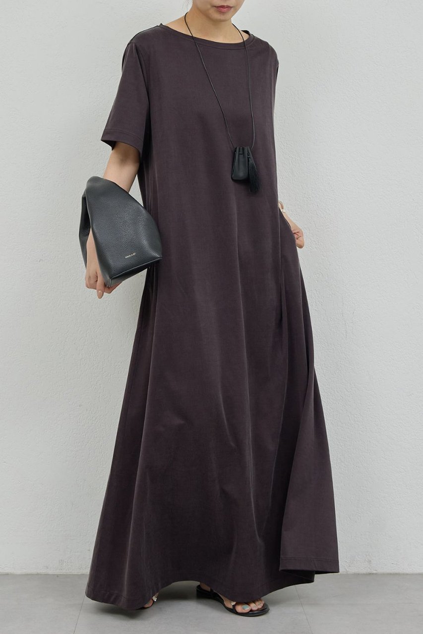 【ガリャルダガランテ/GALLARDAGALANTE】のキュプラジャージードレス 人気、トレンドファッション・服の通販 founy(ファニー) 　ファッション　Fashion　レディースファッション　Fashion for Women　ワンピース　Dresses　フォーマル・パーティードレス・結婚式用ドレス　Elegant & Casual Dresses　チュニック　Tunic Tops & Dresses　なめらか　Smooth, Silky Texture　キュプラ　Cupro, Eco Fabric　シンプル　Simple, Minimal　ストレッチ　Stretch, Stretchy Fabric　チュニック　Tunic, Long Top　ロング　Long, Long-Length　エレガント 上品　Elegant　新作・新入荷　New Arrivals / New In　other-2|ID: prp329100004942409 ipo3291000000037094788