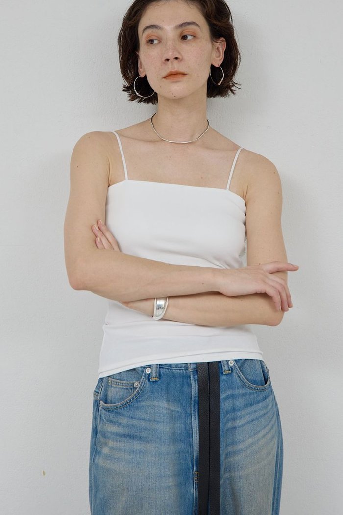 【ガリャルダガランテ/GALLARDAGALANTE】のカップ付きベアキャミソール インテリア・キッズ・メンズ・レディースファッション・服の通販 founy(ファニー) https://founy.com/ ファッション Fashion レディースファッション Fashion for Women トップス・カットソー Cut & Sew Tops キャミソール&ノースリーブ Camisoles & Sleeveless Tops シャツ・ブラウス・オフィスカジュアル Elegant Blouses & Button-Ups ロングTシャツ・Tシャツ Longline T-Shirts & Tees カットソー・ベーシックTシャツ Cut-and-Sewn Tops / Stretch Tees & Basics インナー Innerwear キャミソール Camisole, Spaghetti Strap Top タンク Tank Top, Sleeveless Top ラップ Wrap, Wrap Design 新作・新入荷 New Arrivals / New In |ID: prp329100004942410 ipo3291000000037094791