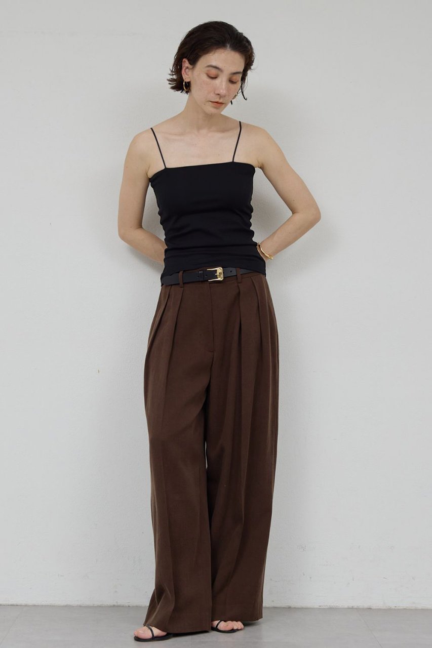 【ガリャルダガランテ/GALLARDAGALANTE】のカップ付きベアキャミソール 人気、トレンドファッション・服の通販 founy(ファニー) 　ファッション　Fashion　レディースファッション　Fashion for Women　トップス・カットソー　Cut & Sew Tops　キャミソール&ノースリーブ　Camisoles & Sleeveless Tops　シャツ・ブラウス・オフィスカジュアル　Elegant Blouses & Button-Ups　ロングTシャツ・Tシャツ　Longline T-Shirts & Tees　カットソー・ベーシックTシャツ　Cut-and-Sewn Tops / Stretch Tees & Basics　インナー　Innerwear　キャミソール　Camisole, Spaghetti Strap Top　タンク　Tank Top, Sleeveless Top　ラップ　Wrap, Wrap Design　新作・新入荷　New Arrivals / New In　other-2|ID: prp329100004942410 ipo3291000000037094794