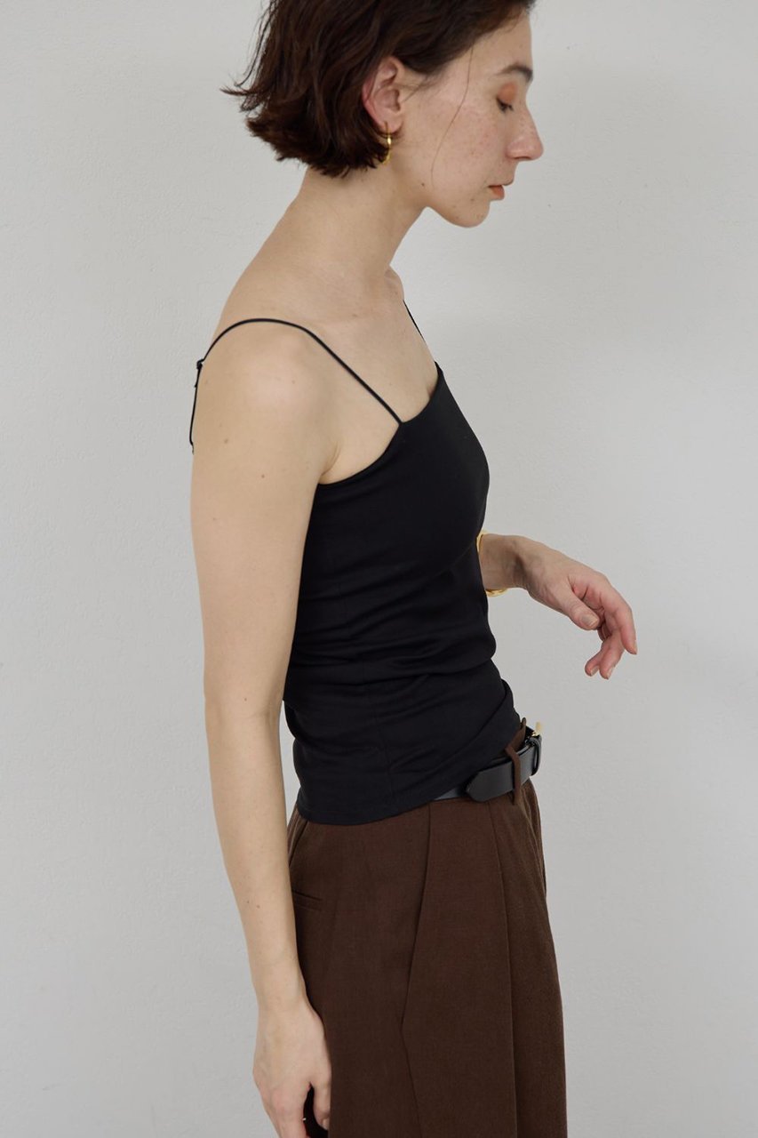 【ガリャルダガランテ/GALLARDAGALANTE】のカップ付きベアキャミソール 人気、トレンドファッション・服の通販 founy(ファニー) 　ファッション　Fashion　レディースファッション　Fashion for Women　トップス・カットソー　Cut & Sew Tops　キャミソール&ノースリーブ　Camisoles & Sleeveless Tops　シャツ・ブラウス・オフィスカジュアル　Elegant Blouses & Button-Ups　ロングTシャツ・Tシャツ　Longline T-Shirts & Tees　カットソー・ベーシックTシャツ　Cut-and-Sewn Tops / Stretch Tees & Basics　インナー　Innerwear　キャミソール　Camisole, Spaghetti Strap Top　タンク　Tank Top, Sleeveless Top　ラップ　Wrap, Wrap Design　新作・新入荷　New Arrivals / New In　other-6|ID: prp329100004942410 ipo3291000000037094798