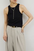 【ガリャルダガランテ/GALLARDAGALANTE】のアメスリタンク 人気、トレンドファッション・服の通販 founy(ファニー) ファッション Fashion レディースファッション Fashion for Women トップス・カットソー Cut & Sew Tops キャミソール&ノースリーブ Camisoles & Sleeveless Tops シャツ・ブラウス・オフィスカジュアル Elegant Blouses & Button-Ups ロングTシャツ・Tシャツ Longline T-Shirts & Tees カットソー・ベーシックTシャツ Cut-and-Sewn Tops / Stretch Tees & Basics インナー Innerwear キャミソール Camisole, Spaghetti Strap Top ジャケット Jacket, Outerwear タンク Tank Top, Sleeveless Top フィット Fit, Slim Fit 新作・新入荷 New Arrivals / New In thumbnail ブラック|ID: prp329100004942411 ipo3291000000037094802