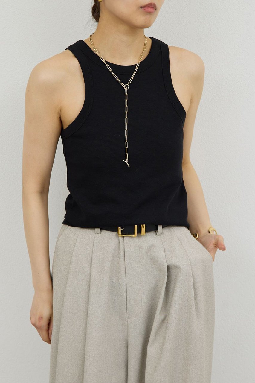 【ガリャルダガランテ/GALLARDAGALANTE】のアメスリタンク 人気、トレンドファッション・服の通販 founy(ファニー) 　ファッション　Fashion　レディースファッション　Fashion for Women　トップス・カットソー　Cut & Sew Tops　キャミソール&ノースリーブ　Camisoles & Sleeveless Tops　シャツ・ブラウス・オフィスカジュアル　Elegant Blouses & Button-Ups　ロングTシャツ・Tシャツ　Longline T-Shirts & Tees　カットソー・ベーシックTシャツ　Cut-and-Sewn Tops / Stretch Tees & Basics　インナー　Innerwear　キャミソール　Camisole, Spaghetti Strap Top　ジャケット　Jacket, Outerwear　タンク　Tank Top, Sleeveless Top　フィット　Fit, Slim Fit　新作・新入荷　New Arrivals / New In　other-5|ID: prp329100004942411 ipo3291000000037094806