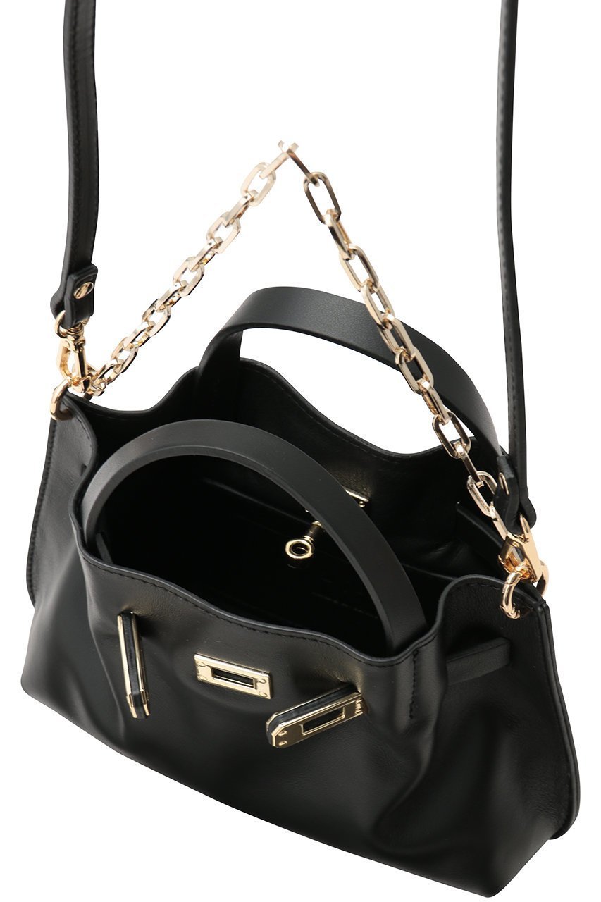 【ガリャルダガランテ/GALLARDAGALANTE】の【2.718】レザーチェーンミニバッグ 人気、トレンドファッション・服の通販 founy(ファニー) 　ファッション　Fashion　レディースファッション　Fashion for Women　バッグ　Bags　なめらか　Smooth, Silky Texture　オケージョン　Occasion Wear　コンパクト　Compact, Small Size　ショルダー　Shoulder, Shoulder Strap　ジュエリー　Jewelry, Accessories　フォルム　Silhouette, Form　エレガント 上品　Elegant　新作・新入荷　New Arrivals / New In　other-5|ID: prp329100004942415 ipo3291000000037094838