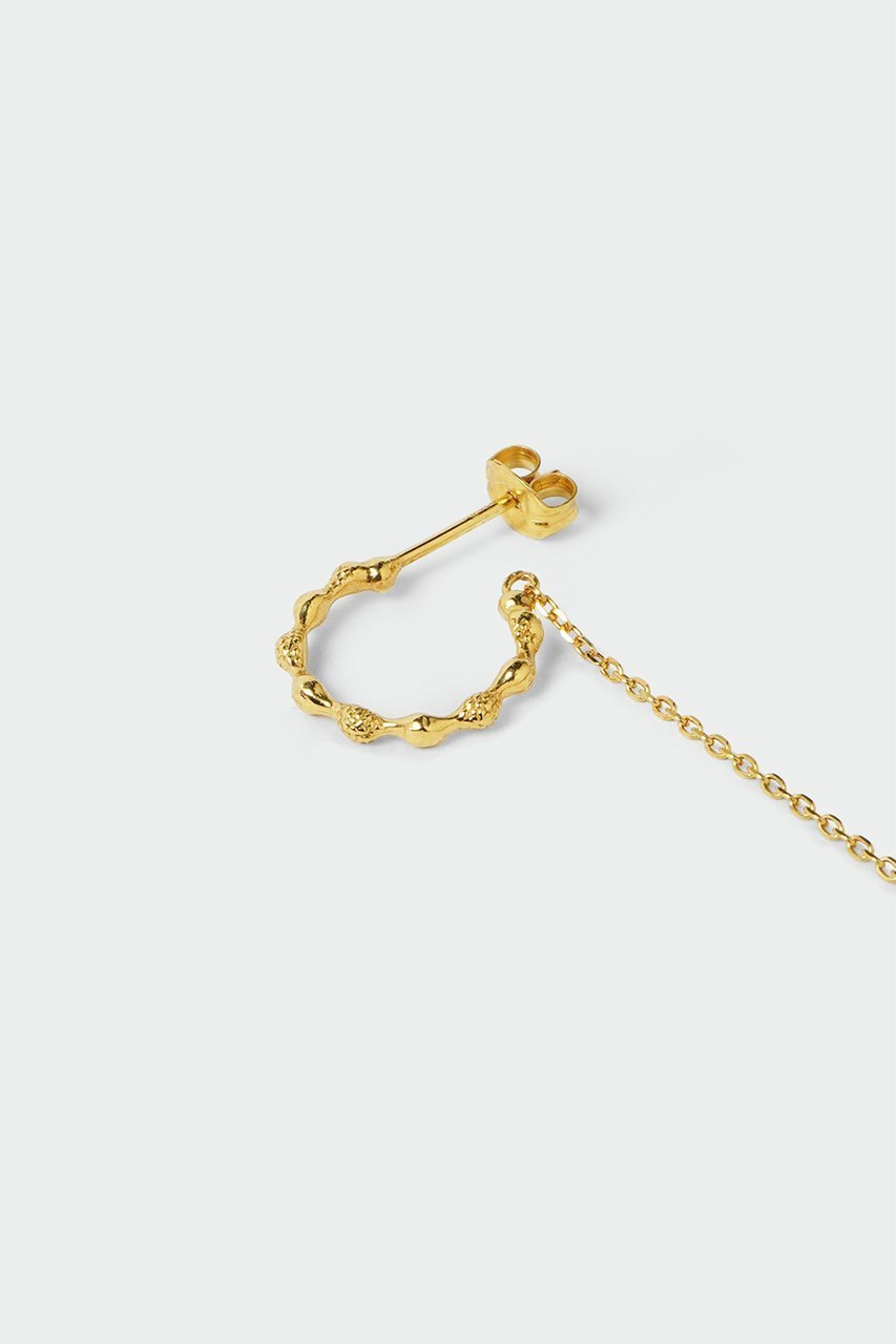 【アヤミ ジュエリー/AYAMI jewelry】のHoop Chain シングルピアス(片耳用) 人気、トレンドファッション・服の通販 founy(ファニー) 　ファッション　Fashion　レディースファッション　Fashion for Women　ジュエリー　Jewelry　ファッションリング　Fashion Rings　イヤリング・フープ・ドロップタイプ　Hoop, Drop & Clip Earrings　アシンメトリー　Asymmetrical Style　イヤリング　Earrings　チェーン　Chain, Chain Strap　テクスチャー　Texture, Textured Fabric　フープ　Hoop, Hoop Earrings　ロング　Long, Long-Length　新作・新入荷　New Arrivals / New In　片耳　One-Ear, Single Earring　other-3|ID: prp329100004942419 ipo3291000000037094863