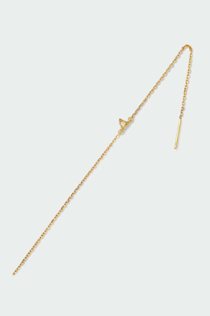 【アヤミ ジュエリー/AYAMI jewelry】のThorn Chain シングルピアス(片耳用) インテリア・キッズ・メンズ・レディースファッション・服の通販 founy(ファニー) 　ファッション　Fashion　レディースファッション　Fashion for Women　ジュエリー　Jewelry　ファッションリング　Fashion Rings　イヤリング・フープ・ドロップタイプ　Hoop, Drop & Clip Earrings　イヤリング　Earrings　チェーン　Chain, Chain Strap　モチーフ　Motif, Design Theme　リュクス　Luxury, Elegant, High-End, Chic　ロング　Long, Long-Length　新作・新入荷　New Arrivals / New In　片耳　One-Ear, Single Earring　ゴールド|ID: prp329100004942421 ipo3291000000037094871