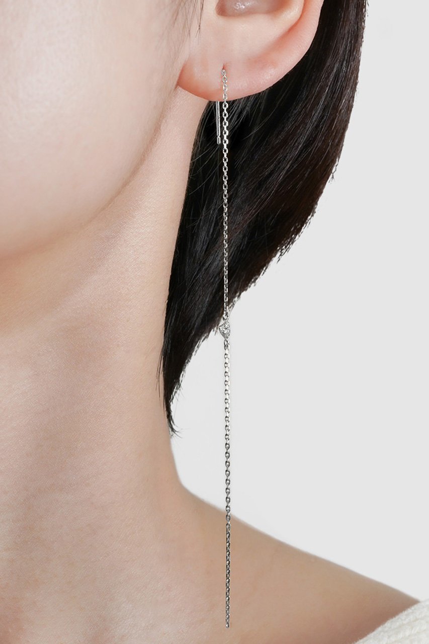 【アヤミ ジュエリー/AYAMI jewelry】のThorn Chain シングルピアス(片耳用) 人気、トレンドファッション・服の通販 founy(ファニー) 　ファッション　Fashion　レディースファッション　Fashion for Women　ジュエリー　Jewelry　ファッションリング　Fashion Rings　イヤリング・フープ・ドロップタイプ　Hoop, Drop & Clip Earrings　イヤリング　Earrings　チェーン　Chain, Chain Strap　モチーフ　Motif, Design Theme　リュクス　Luxury, Elegant, High-End, Chic　ロング　Long, Long-Length　新作・新入荷　New Arrivals / New In　片耳　One-Ear, Single Earring　other-2|ID: prp329100004942422 ipo3291000000037094878