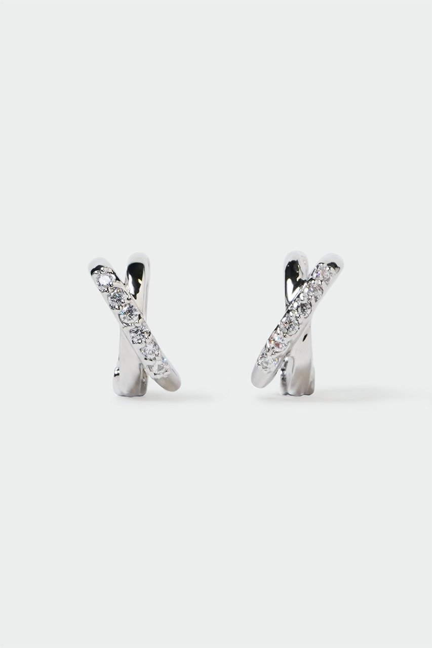 【アヤミ ジュエリー/AYAMI jewelry】のCross イヤリング 人気、トレンドファッション・服の通販 founy(ファニー) 　ファッション　Fashion　レディースファッション　Fashion for Women　ジュエリー　Jewelry　ファッションリング　Fashion Rings　イヤリング・フープ・ドロップタイプ　Hoop, Drop & Clip Earrings　イヤリング　Earrings　ストーン　Stone, Gem-Like　フォルム　Silhouette, Form　ベーシック　Basic, Essential　メタリック　Metallic, Shiny Finish　メタル　Metal, Metal Parts　新作・新入荷　New Arrivals / New In　 other-1|ID: prp329100004942423 ipo3291000000037094882