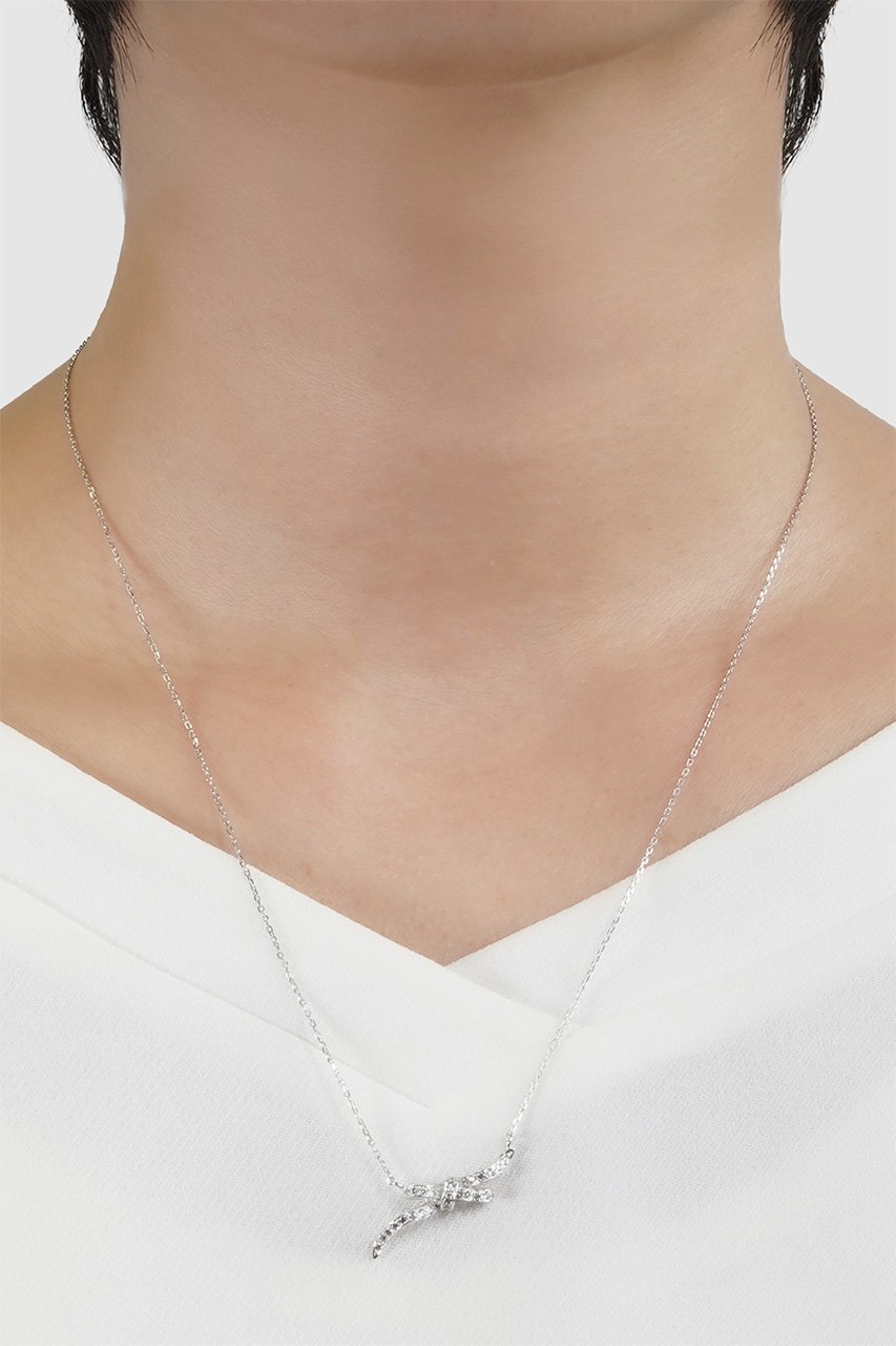 【アヤミ ジュエリー/AYAMI jewelry】のAiry Ribbon ネックレス 人気、トレンドファッション・服の通販 founy(ファニー) 　ファッション　Fashion　レディースファッション　Fashion for Women　ジュエリー　Jewelry　ネックレス　Necklaces & Pendants　エアリー　Airy Texture　ネックレス　Necklace, Pendant Necklace　フォルム　Silhouette, Form　モチーフ　Motif, Design Theme　リボン　Ribbon, Bow　新作・新入荷　New Arrivals / New In　other-2|ID: prp329100004942426 ipo3291000000037094899