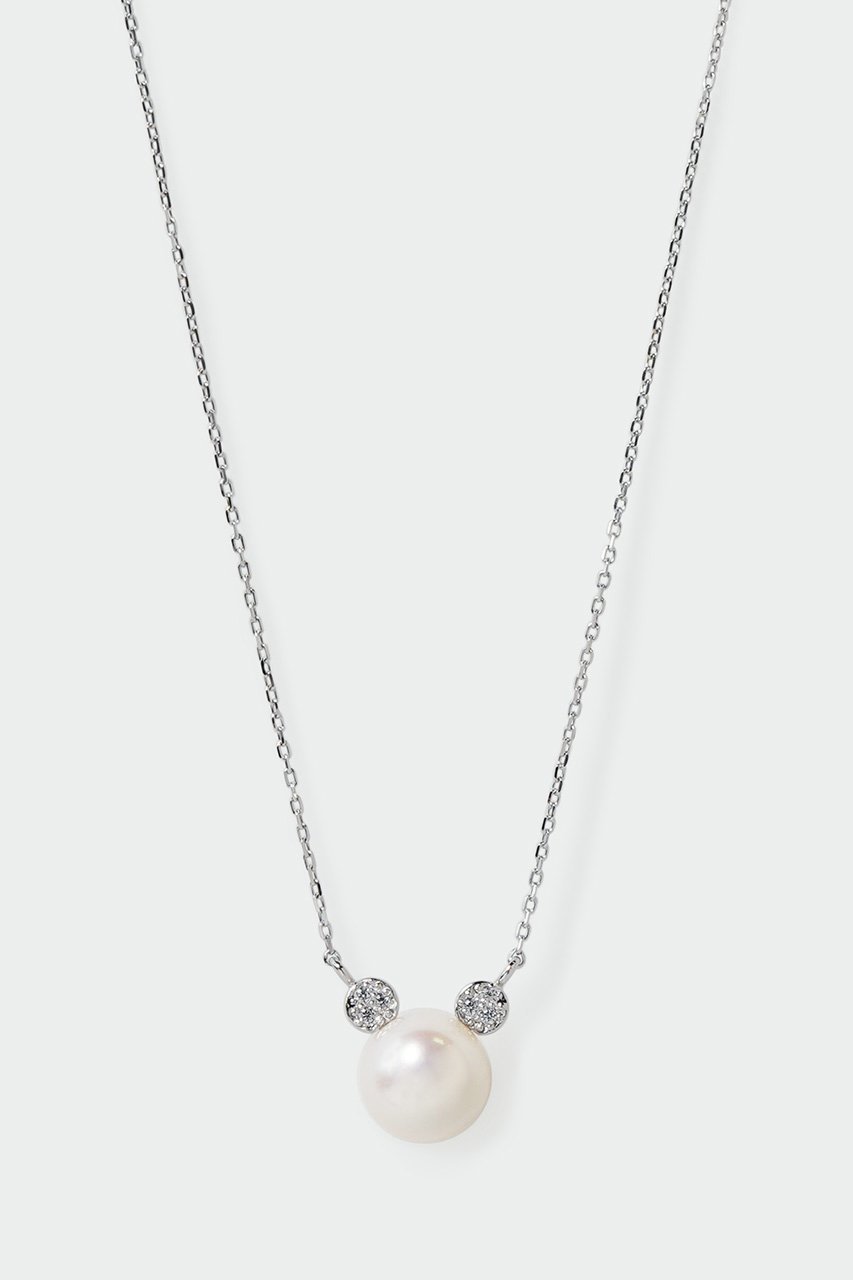 【アヤミ ジュエリー/AYAMI jewelry】のLittle Bear Pearl ネックレス インテリア・キッズ・メンズ・レディースファッション・服の通販 founy(ファニー) 　ファッション　Fashion　レディースファッション　Fashion for Women　ジュエリー　Jewelry　ネックレス　Necklaces & Pendants　ネックレス　Necklace, Pendant Necklace　バランス　Balance, Style Balance　パール　Pearl, Pearl Accent　フェイス　Face, Facial Design　フォルム　Silhouette, Form　モチーフ　Motif, Design Theme　新作・新入荷　New Arrivals / New In　シルバー|ID: prp329100004942427 ipo3291000000037094903
