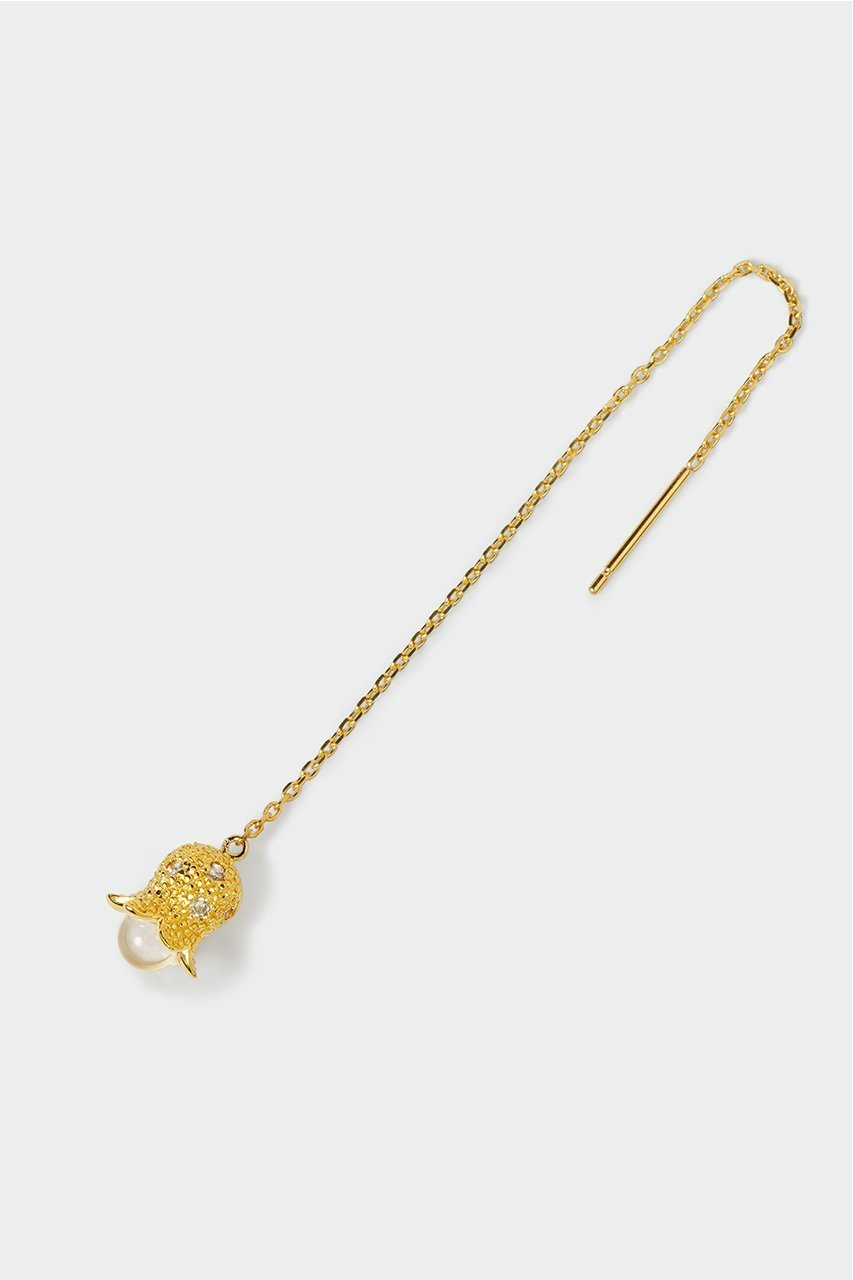 【アヤミ ジュエリー/AYAMI jewelry】のLe muguet チェーン シングルピアス(片耳用) 人気、トレンドファッション・服の通販 founy(ファニー) 　ファッション　Fashion　レディースファッション　Fashion for Women　ジュエリー　Jewelry　ファッションリング　Fashion Rings　イヤリング・フープ・ドロップタイプ　Hoop, Drop & Clip Earrings　イヤリング　Earrings　チェーン　Chain, Chain Strap　フェミニン　Feminine, Girly　フランス　France, French　今季　This Season, Current Season　新作・新入荷　New Arrivals / New In　片耳　One-Ear, Single Earring　 other-1|ID: prp329100004942433 ipo3291000000037094932