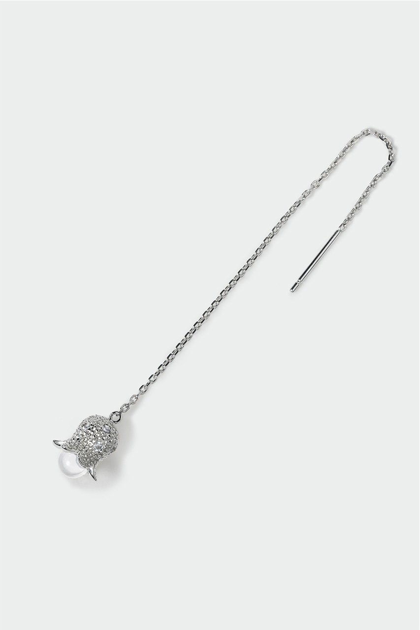 【アヤミ ジュエリー/AYAMI jewelry】のLe muguet チェーン シングルピアス(片耳用) 人気、トレンドファッション・服の通販 founy(ファニー) 　ファッション　Fashion　レディースファッション　Fashion for Women　ジュエリー　Jewelry　ファッションリング　Fashion Rings　イヤリング・フープ・ドロップタイプ　Hoop, Drop & Clip Earrings　イヤリング　Earrings　チェーン　Chain, Chain Strap　フェミニン　Feminine, Girly　フランス　France, French　今季　This Season, Current Season　新作・新入荷　New Arrivals / New In　片耳　One-Ear, Single Earring　 other-1|ID: prp329100004942434 ipo3291000000037094936