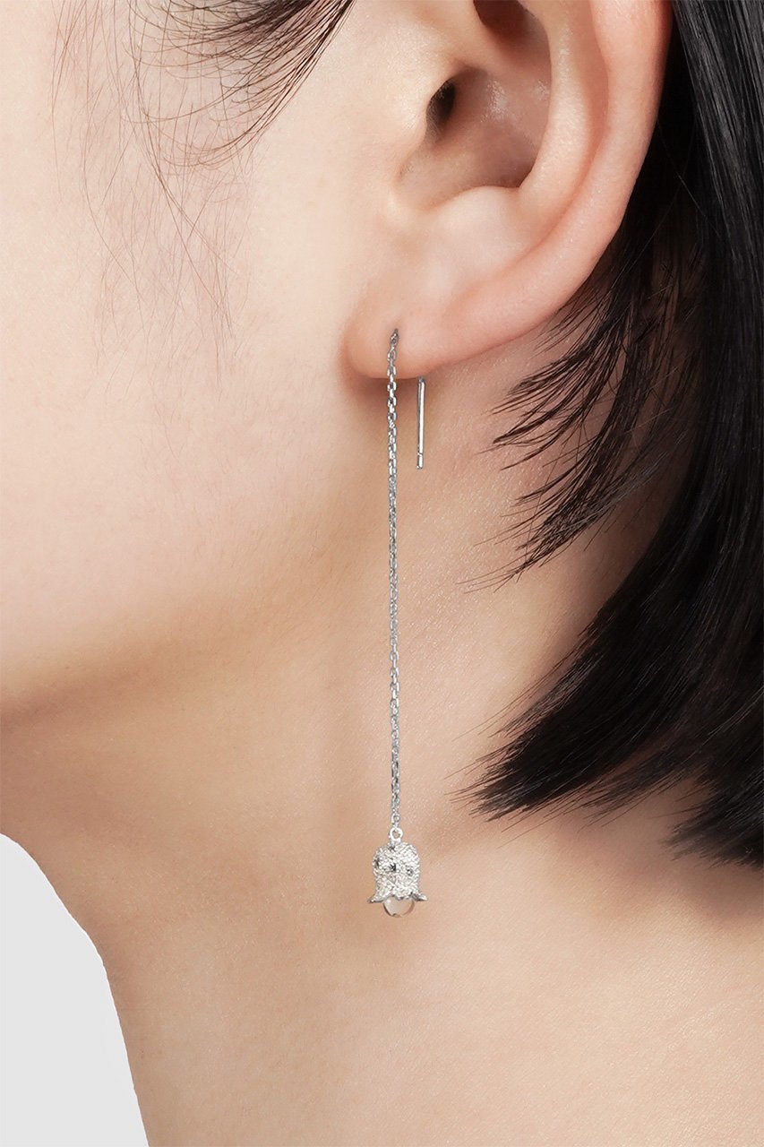 【アヤミ ジュエリー/AYAMI jewelry】のLe muguet チェーン シングルピアス(片耳用) 人気、トレンドファッション・服の通販 founy(ファニー) 　ファッション　Fashion　レディースファッション　Fashion for Women　ジュエリー　Jewelry　ファッションリング　Fashion Rings　イヤリング・フープ・ドロップタイプ　Hoop, Drop & Clip Earrings　イヤリング　Earrings　チェーン　Chain, Chain Strap　フェミニン　Feminine, Girly　フランス　France, French　今季　This Season, Current Season　新作・新入荷　New Arrivals / New In　片耳　One-Ear, Single Earring　other-3|ID: prp329100004942434 ipo3291000000037094939