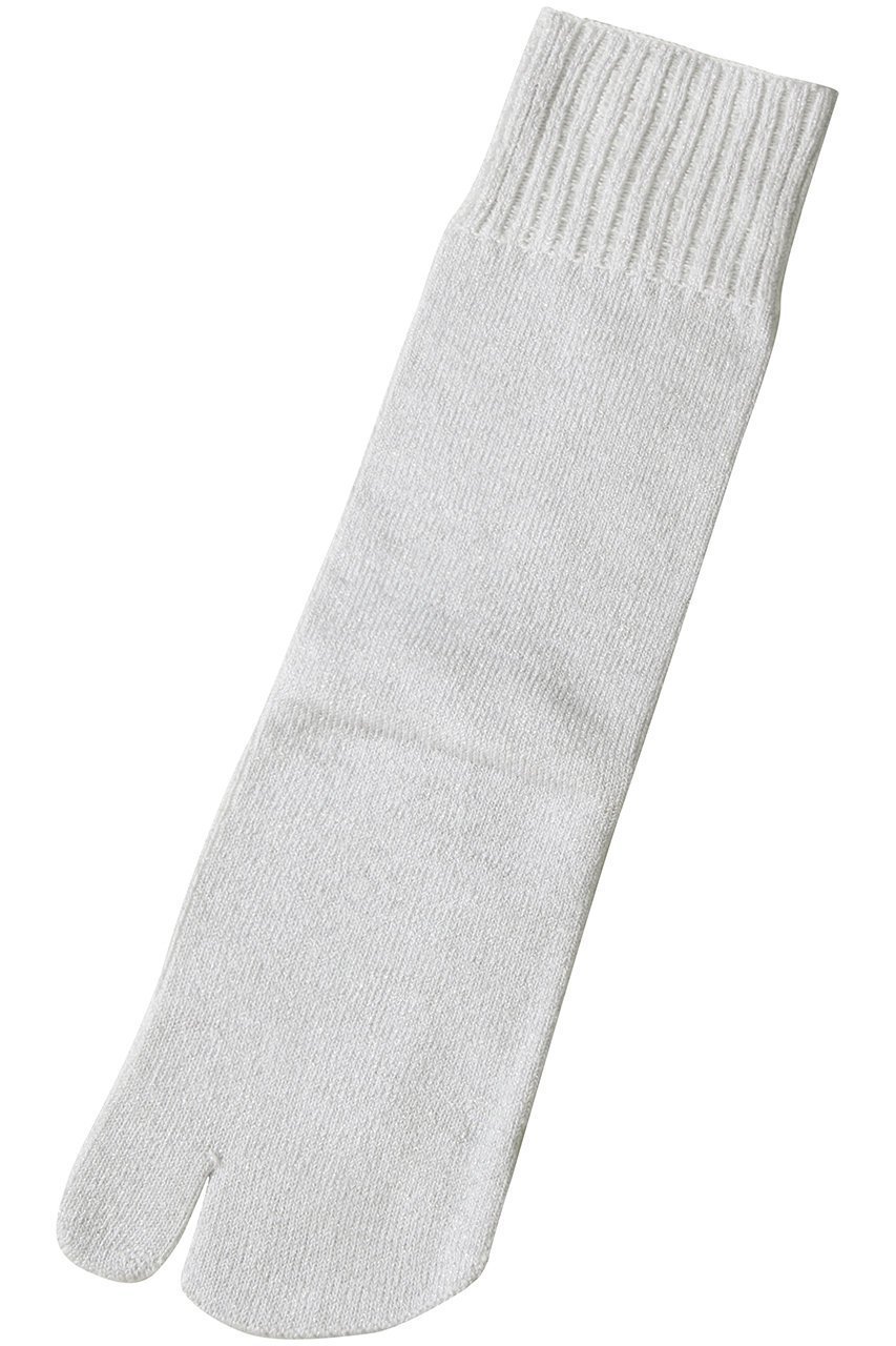 【ダブルアンドエフダブル/w&fw】のラメ タビソックス インテリア・キッズ・メンズ・レディースファッション・服の通販 founy(ファニー) 　ファッション　Fashion　レディースファッション　Fashion for Women　ソックス&靴下　Socks & Hosiery　レッグウェア・ストッキング　Legwear & Hosiery　おすすめ　Recommended / Our Picks　サンダル　Sandals, Summer Shoes　シルク　Silk, 100% Silk　ソックス　Socks, Hosiery　ホールガーメント　WholeGarment, Seamless Knit　定番　Standard, Basic Item　ホワイトラメ|ID: prp329100004942438 ipo3291000000037094965