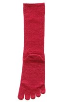 【ダブルアンドエフダブル/w&fw】のシルクコットンラメ5本指Wソックス 人気、トレンドファッション・服の通販 founy(ファニー) ファッション Fashion レディースファッション Fashion for Women ソックス&靴下 Socks & Hosiery レッグウェア・ストッキング Legwear & Hosiery おすすめ Recommended / Our Picks シルク Silk, 100% Silk ソックス Socks, Hosiery ホールガーメント WholeGarment, Seamless Knit 定番 Standard, Basic Item thumbnail レッド|ID: prp329100004942439 ipo3291000000037094969