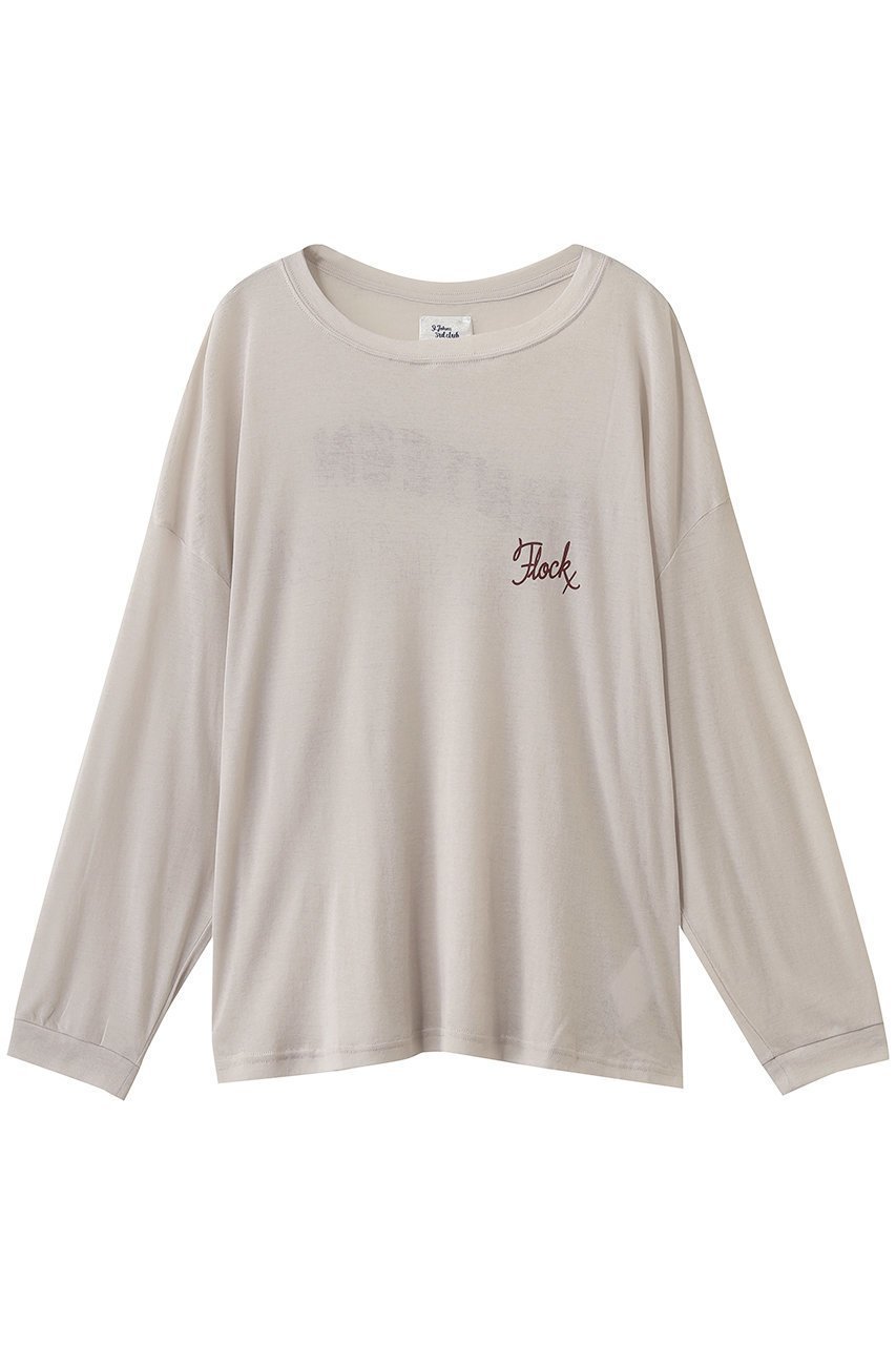 【エリオポール/heliopole】の【ST.JOHNS 3rd CLUB】LOGO ロングスリーブ インテリア・キッズ・メンズ・レディースファッション・服の通販 founy(ファニー) 　ファッション　Fashion　レディースファッション　Fashion for Women　トップス・カットソー　Cut & Sew Tops　シャツ・ブラウス・オフィスカジュアル　Elegant Blouses & Button-Ups　ロングTシャツ・Tシャツ　Longline T-Shirts & Tees　カットソー・ベーシックTシャツ　Cut-and-Sewn Tops / Stretch Tees & Basics　スリーブ　Sleeve, Long Sleeve / Short Sleeve　ロング　Long, Long-Length　新作・新入荷　New Arrivals / New In　ベージュ|ID: prp329100004942441 ipo3291000000037094981