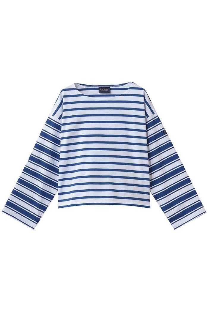 【エリオポール/heliopole】の【Le Minor】CHOUCHOU ボーダーショートカットソー インテリア・キッズ・メンズ・レディースファッション・服の通販 founy(ファニー) https://founy.com/ ファッション Fashion レディースファッション Fashion for Women トップス・カットソー Cut & Sew Tops シャツ・ブラウス・オフィスカジュアル Elegant Blouses & Button-Ups ロングTシャツ・Tシャツ Longline T-Shirts & Tees カットソー・ベーシックTシャツ Cut-and-Sewn Tops / Stretch Tees & Basics カットソー Cut and Sewn Top コンパクト Compact, Small Size スラックス Slacks, Dress Pants スリーブ Sleeve, Long Sleeve / Short Sleeve デニム Denim, Jeans Material ボーダー Border, Stripe ロング Long, Long-Length 夏 Summer 定番 Standard, Basic Item 新作・新入荷 New Arrivals / New In 春 Spring S/S・春夏 SS, Spring/Summer, Warm Season |ID: prp329100004942444 ipo3291000000037095002