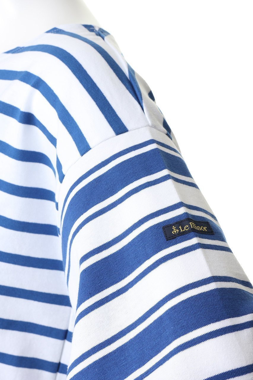 【エリオポール/heliopole】の【Le Minor】CHOUCHOU ボーダーショートカットソー 人気、トレンドファッション・服の通販 founy(ファニー) 　ファッション　Fashion　レディースファッション　Fashion for Women　トップス・カットソー　Cut & Sew Tops　シャツ・ブラウス・オフィスカジュアル　Elegant Blouses & Button-Ups　ロングTシャツ・Tシャツ　Longline T-Shirts & Tees　カットソー・ベーシックTシャツ　Cut-and-Sewn Tops / Stretch Tees & Basics　カットソー　Cut and Sewn Top　コンパクト　Compact, Small Size　スラックス　Slacks, Dress Pants　スリーブ　Sleeve, Long Sleeve / Short Sleeve　デニム　Denim, Jeans Material　ボーダー　Border, Stripe　ロング　Long, Long-Length　夏　Summer　定番　Standard, Basic Item　新作・新入荷　New Arrivals / New In　春　Spring　S/S・春夏　SS, Spring/Summer, Warm Season　other-6|ID: prp329100004942444 ipo3291000000037095008