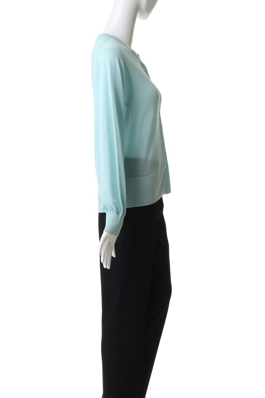 【エリオポール/heliopole】のシアーニットカーディガン 人気、トレンドファッション・服の通販 founy(ファニー) 　ファッション　Fashion　レディースファッション　Fashion for Women　トップス・カットソー　Cut & Sew Tops　ニット　Knit Tops & Sweaters　カーディガン・羽織り　Layered Style Cardigans　おすすめ　Recommended / Our Picks　カーディガン　Cardigan, Knitwear　シアー　Sheer, See-Through　シンプル　Simple, Minimal　セットアップ　Set-Up, Coordinated Outfit　ボーダー　Border, Stripe　夏　Summer　新作・新入荷　New Arrivals / New In　other-3|ID: prp329100004942445 ipo3291000000037095014