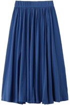 【エリオポール/heliopole】のコットンジャージースカート 人気、トレンドファッション・服の通販 founy(ファニー) ファッション Fashion レディースファッション Fashion for Women スカート Skirts ロングスカート Long Skirts / Maxi & Midi Skirts ギャザー Gathered, Ruffled フレア Flare, Flared ロング Long, Long-Length 新作・新入荷 New Arrivals / New In thumbnail ロイヤルブルー|ID: prp329100004942447 ipo3291000000037095031