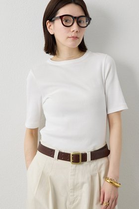 【ウィムガゼット/Whim Gazette】 半袖クルーネックテレコカットソー人気、トレンドファッション・服の通販 founy(ファニー) ファッション Fashion レディースファッション Fashion for Women トップス・カットソー Cut & Sew Tops シャツ・ブラウス・オフィスカジュアル Elegant Blouses & Button-Ups ロングTシャツ・Tシャツ Longline T-Shirts & Tees カットソー・ベーシックTシャツ Cut-and-Sewn Tops / Stretch Tees & Basics インナー Innerwear カットソー Cut and Sewn Top ショート Short, Short Length シンプル Simple, Minimal ジャケット Jacket, Outerwear スマート Smart, Elegant スリーブ Sleeve, Long Sleeve / Short Sleeve テレコ Ribbed, Rib Stitch フィット Fit, Slim Fit フェミニン Feminine, Girly ブライト Bright, Shiny プレミアム Premium, High-End ベーシック Basic, Essential ボトム Bottoms, Lower Wear 半袖 Short Sleeve, Half Sleeve エレガント 上品 Elegant 新作・新入荷 New Arrivals / New In |ID:prp329100004942451