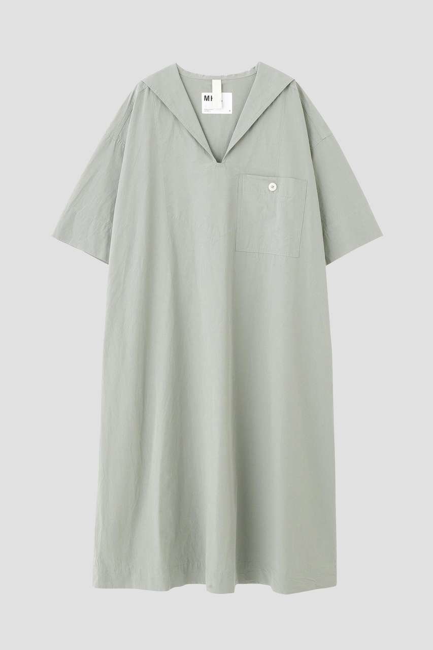 【マーガレットハウエル/MARGARET HOWELL】のSANDED COTTON LINEN DRESS 人気、トレンドファッション・服の通販 founy(ファニー) 　ファッション　Fashion　レディースファッション　Fashion for Women　ワンピース　Dresses　フォーマル・パーティードレス・結婚式用ドレス　Elegant & Casual Dresses　チュニック　Tunic Tops & Dresses　スリーブ　Sleeve, Long Sleeve / Short Sleeve　チュニック　Tunic, Long Top　ドレス　Dress, One-Piece　ハーフ　Half, Half-Length　ポケット　Pocket, Pocket Detail　リネン　Linen, Linen Fabric　ワイド　Wide, Wide Fit　夏　Summer　新作・新入荷　New Arrivals / New In　other-3|ID: prp329100004942457 ipo3291000000037095114