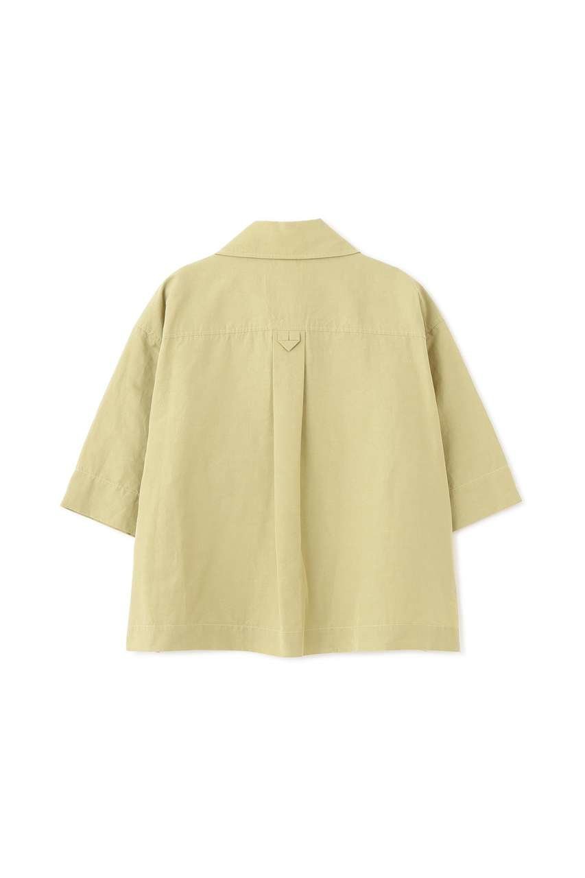 【マーガレットハウエル/MARGARET HOWELL】のHIGH COUNT DRY COTTON LINEN SHIRT 人気、トレンドファッション・服の通販 founy(ファニー) 　ファッション　Fashion　レディースファッション　Fashion for Women　トップス・カットソー　Cut & Sew Tops　シャツ・ブラウス・オフィスカジュアル　Elegant Blouses & Button-Ups　コンパクト　Compact, Small Size　ショート　Short, Short Length　スリーブ　Sleeve, Long Sleeve / Short Sleeve　ポケット　Pocket, Pocket Detail　リネン　Linen, Linen Fabric　ワイド　Wide, Wide Fit　新作・新入荷　New Arrivals / New In　other-6|ID: prp329100004942459 ipo3291000000037095129