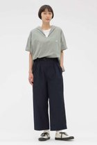 【マーガレットハウエル/MARGARET HOWELL】のFINE COMPACT COTTON POPLIN TROUSERS ネイビー|ID: prp329100004942461 ipo3291000000037095142