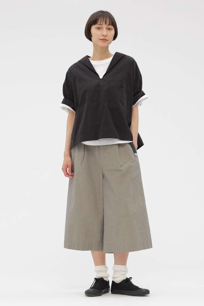 【マーガレットハウエル/MARGARET HOWELL】のCHEF CHECK COTTON TROUSERS 人気、トレンドファッション・服の通販 founy(ファニー) 　ファッション　Fashion　レディースファッション　Fashion for Women　パンツ　Pants & Trousers　チェック　Check, Plaid, Tartan　フラップ　Flap, Flap Pocket　ポケット　Pocket, Pocket Detail　ループ　Loop, Loop Knit　ワーク　Workwear, Utility Style　新作・新入荷　New Arrivals / New In　 other-1|ID: prp329100004942462 ipo3291000000037095147