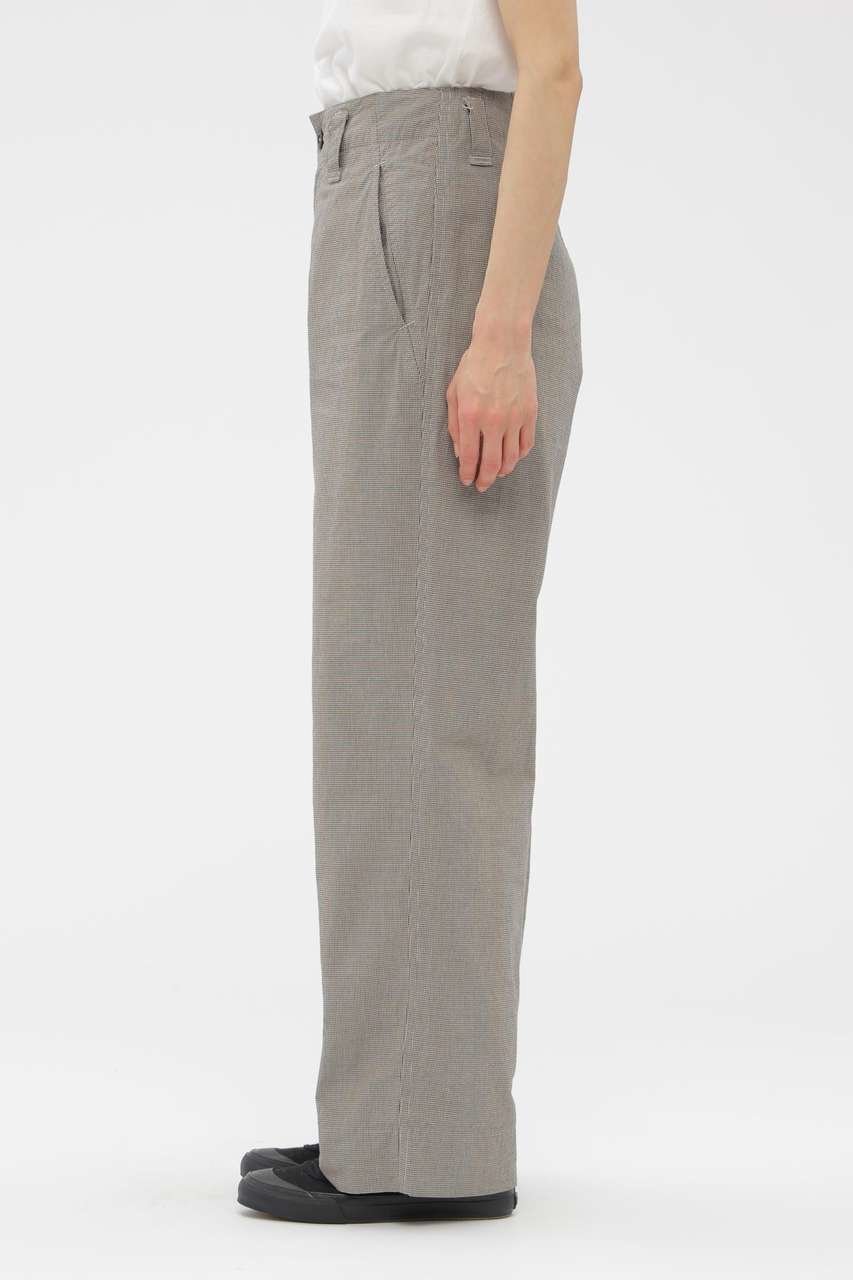 【マーガレットハウエル/MARGARET HOWELL】のCHEF CHECK COTTON TROUSERS 人気、トレンドファッション・服の通販 founy(ファニー) 　ファッション　Fashion　レディースファッション　Fashion for Women　パンツ　Pants & Trousers　チェック　Check, Plaid, Tartan　フラップ　Flap, Flap Pocket　ポケット　Pocket, Pocket Detail　ループ　Loop, Loop Knit　ワーク　Workwear, Utility Style　新作・新入荷　New Arrivals / New In　other-2|ID: prp329100004942463 ipo3291000000037095156