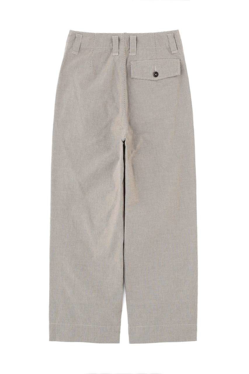 【マーガレットハウエル/MARGARET HOWELL】のCHEF CHECK COTTON TROUSERS 人気、トレンドファッション・服の通販 founy(ファニー) 　ファッション　Fashion　レディースファッション　Fashion for Women　パンツ　Pants & Trousers　チェック　Check, Plaid, Tartan　フラップ　Flap, Flap Pocket　ポケット　Pocket, Pocket Detail　ループ　Loop, Loop Knit　ワーク　Workwear, Utility Style　新作・新入荷　New Arrivals / New In　other-4|ID: prp329100004942463 ipo3291000000037095158