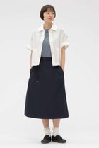 【マーガレットハウエル/MARGARET HOWELL】のFINE COMPACT COTTON POPLIN SKIRT 人気、トレンドファッション・服の通販 founy(ファニー) ファッション Fashion レディースファッション Fashion for Women スカート Skirts バランス Balance, Style Balance ポケット Pocket, Pocket Detail リラックス Relax, Relaxed Fit 夏 Summer 新作・新入荷 New Arrivals / New In thumbnail ネイビー|ID: prp329100004942464 ipo3291000000037095163
