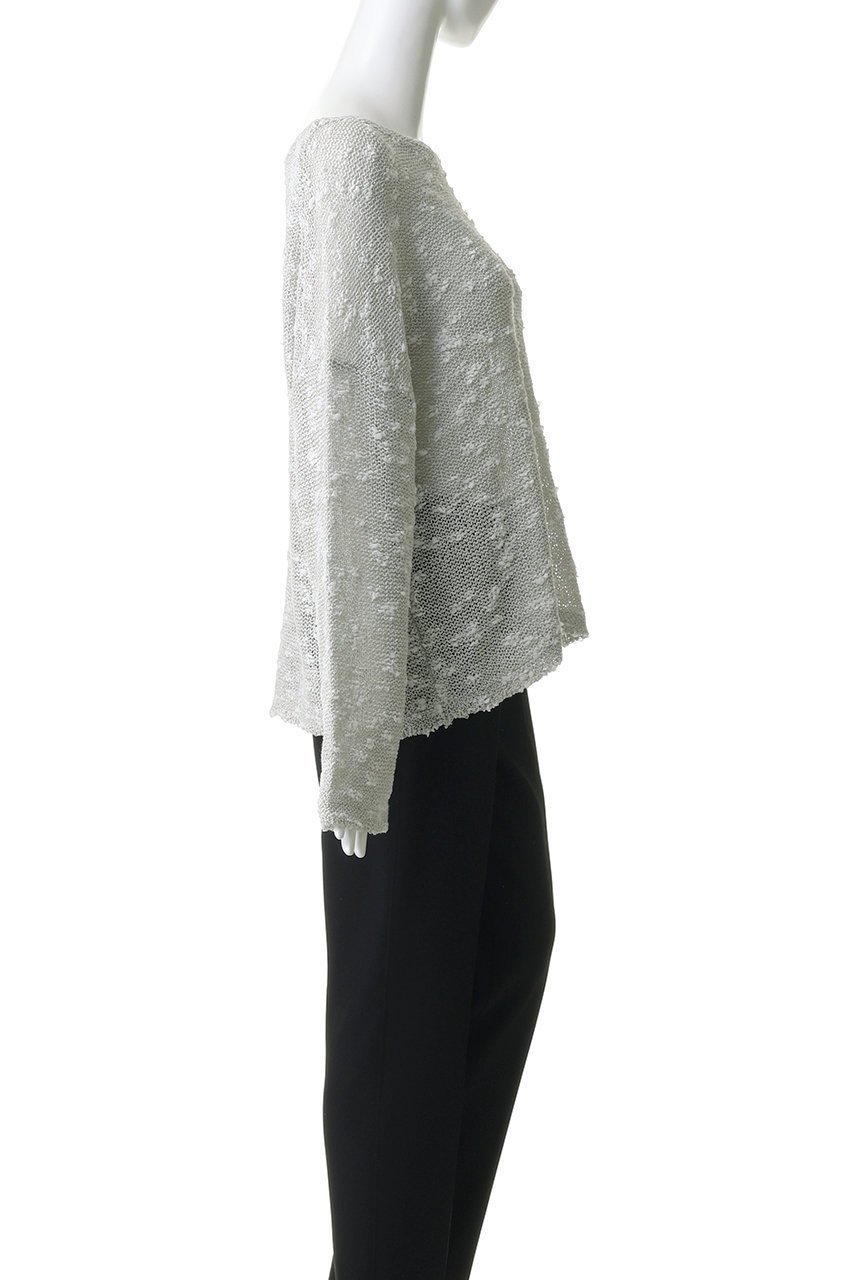 【プルミエ アロンディスモン/1er Arrondissement】のエアリースラブヤーンニット 人気、トレンドファッション・服の通販 founy(ファニー) 　ファッション　Fashion　レディースファッション　Fashion for Women　トップス・カットソー　Cut & Sew Tops　ニット　Knit Tops & Sweaters　カジュアルプルオーバー・ニットトップス　Pullovers & Knit Tops / Casual Pullovers　サマー　Summer, Summer Style　デニム　Denim, Jeans Material　夏　Summer　新作・新入荷　New Arrivals / New In　other-3|ID: prp329100004942474 ipo3291000000037095242