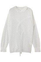 【プルミエ アロンディスモン/1er Arrondissement】の【NEPLA】リーフ編みバックレイヤードプルオーバー 人気、トレンドファッション・服の通販 founy(ファニー) ファッション Fashion レディースファッション Fashion for Women トップス・カットソー Cut & Sew Tops ニット Knit Tops & Sweaters カジュアルプルオーバー・ニットトップス Pullovers & Knit Tops / Casual Pullovers キュプラ Cupro, Eco Fabric リーフ Leaf, Botanical Leaf ワイド Wide, Wide Fit 新作・新入荷 New Arrivals / New In thumbnail ホワイト|ID: prp329100004942475 ipo3291000000037095246