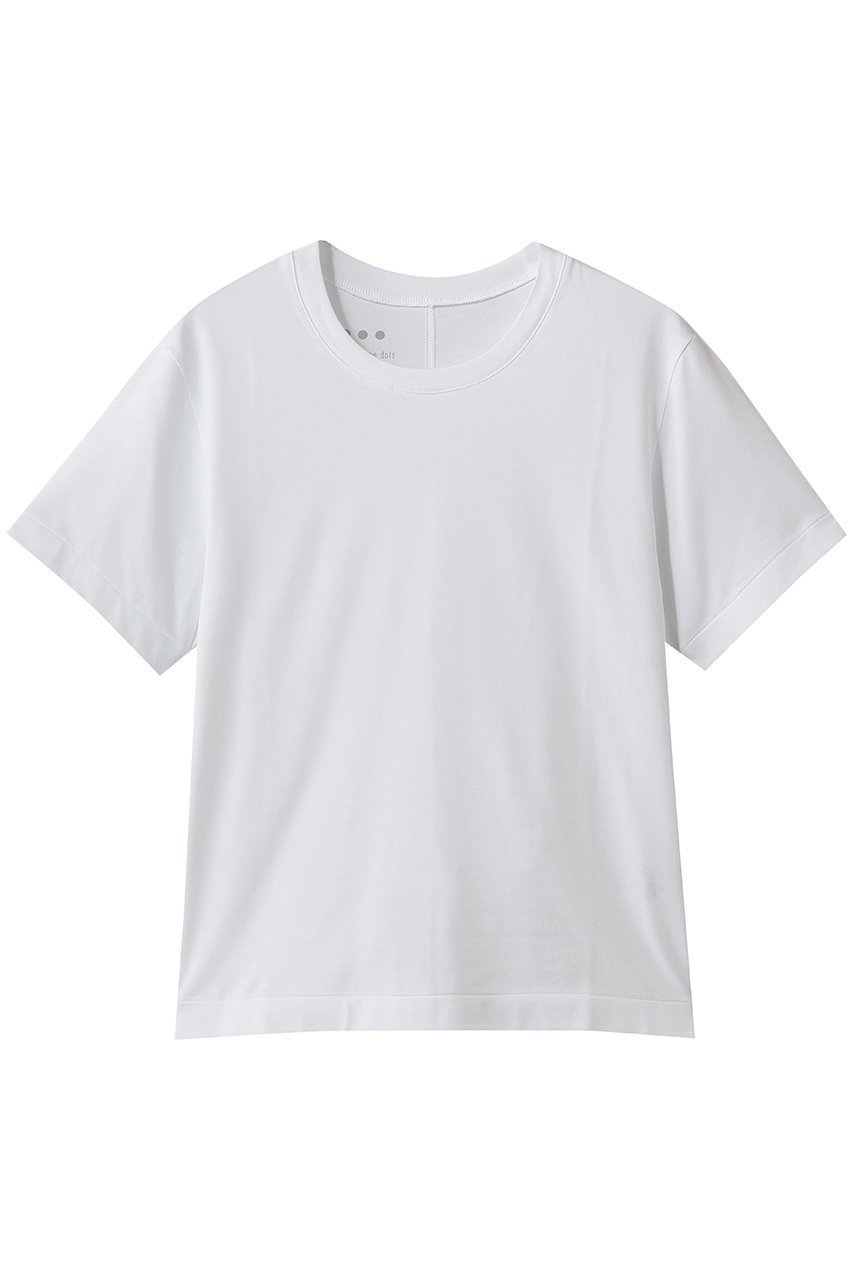 【エリオポール/heliopole】の【THREE DOTS】Powdery cotton boy s alex インテリア・キッズ・メンズ・レディースファッション・服の通販 founy(ファニー) 　ファッション　Fashion　レディースファッション　Fashion for Women　トップス・カットソー　Cut & Sew Tops　シャツ・ブラウス・オフィスカジュアル　Elegant Blouses & Button-Ups　ロングTシャツ・Tシャツ　Longline T-Shirts & Tees　カットソー・ベーシックTシャツ　Cut-and-Sewn Tops / Stretch Tees & Basics　コンパクト　Compact, Small Size　ショート　Short, Short Length　スリーブ　Sleeve, Long Sleeve / Short Sleeve　ハーフ　Half, Half-Length　ボックス　Boxy, Box Shape　新作・新入荷　New Arrivals / New In　ホワイト|ID: prp329100004942480 ipo3291000000037095278