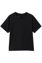【エリオポール/heliopole】の【THREE DOTS】Powdery cotton boy s alex 人気、トレンドファッション・服の通販 founy(ファニー) ファッション Fashion レディースファッション Fashion for Women トップス・カットソー Cut & Sew Tops シャツ・ブラウス・オフィスカジュアル Elegant Blouses & Button-Ups ロングTシャツ・Tシャツ Longline T-Shirts & Tees カットソー・ベーシックTシャツ Cut-and-Sewn Tops / Stretch Tees & Basics コンパクト Compact, Small Size ショート Short, Short Length スリーブ Sleeve, Long Sleeve / Short Sleeve ハーフ Half, Half-Length ボックス Boxy, Box Shape 新作・新入荷 New Arrivals / New In thumbnail ブラック|ID: prp329100004942480 ipo3291000000037095279