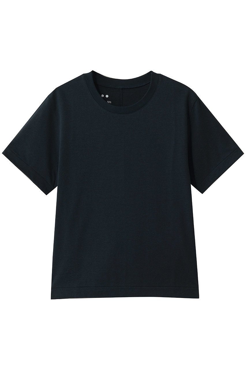 【エリオポール/heliopole】の【THREE DOTS】Powdery cotton boy s alex インテリア・キッズ・メンズ・レディースファッション・服の通販 founy(ファニー) 　ファッション　Fashion　レディースファッション　Fashion for Women　トップス・カットソー　Cut & Sew Tops　シャツ・ブラウス・オフィスカジュアル　Elegant Blouses & Button-Ups　ロングTシャツ・Tシャツ　Longline T-Shirts & Tees　カットソー・ベーシックTシャツ　Cut-and-Sewn Tops / Stretch Tees & Basics　コンパクト　Compact, Small Size　ショート　Short, Short Length　スリーブ　Sleeve, Long Sleeve / Short Sleeve　ハーフ　Half, Half-Length　ボックス　Boxy, Box Shape　新作・新入荷　New Arrivals / New In　ネイビー|ID: prp329100004942480 ipo3291000000037095280