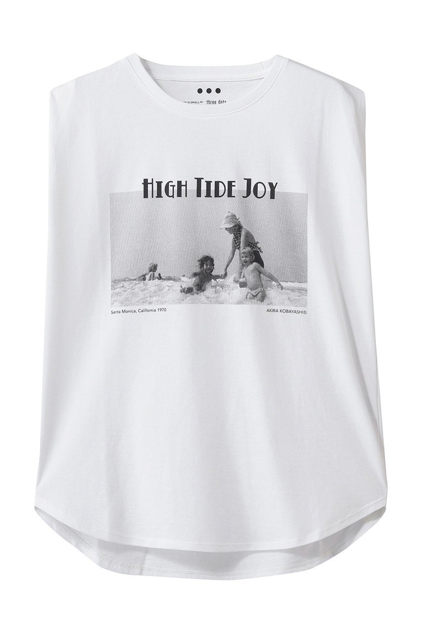【エリオポール/heliopole】の【THREE DOTS】GRAPHIC タンクトップ インテリア・キッズ・メンズ・レディースファッション・服の通販 founy(ファニー) 　ファッション　Fashion　レディースファッション　Fashion for Women　トップス・カットソー　Cut & Sew Tops　キャミソール&ノースリーブ　Camisoles & Sleeveless Tops　シャツ・ブラウス・オフィスカジュアル　Elegant Blouses & Button-Ups　ロングTシャツ・Tシャツ　Longline T-Shirts & Tees　カットソー・ベーシックTシャツ　Cut-and-Sewn Tops / Stretch Tees & Basics　キャミソール　Camisole, Spaghetti Strap Top　グラフィック　Graphic, Graphic Design　タンク　Tank Top, Sleeveless Top　フロント　Front, Front Design　プリント　Print, Printed Pattern　ラウンド　Round, Round Neck　夏　Summer　新作・新入荷　New Arrivals / New In　春　Spring　S/S・春夏　SS, Spring/Summer, Warm Season　ホワイト|ID: prp329100004942481 ipo3291000000037095286