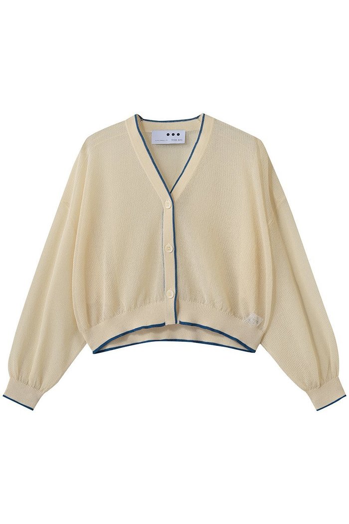 【エリオポール/heliopole】の【THREE DOTS】ALORA シアーカーディガン インテリア・キッズ・メンズ・レディースファッション・服の通販 founy(ファニー) https://founy.com/ ファッション Fashion レディースファッション Fashion for Women トップス・カットソー Cut & Sew Tops ニット Knit Tops & Sweaters カーディガン・羽織り Layered Style Cardigans エアリー Airy Texture カーディガン Cardigan, Knitwear シアー Sheer, See-Through スリーブ Sleeve, Long Sleeve / Short Sleeve パイピング Piping, Trim Design フェミニン Feminine, Girly ロング Long, Long-Length 夏 Summer 新作・新入荷 New Arrivals / New In 春 Spring S/S・春夏 SS, Spring/Summer, Warm Season |ID: prp329100004942483 ipo3291000000037095299