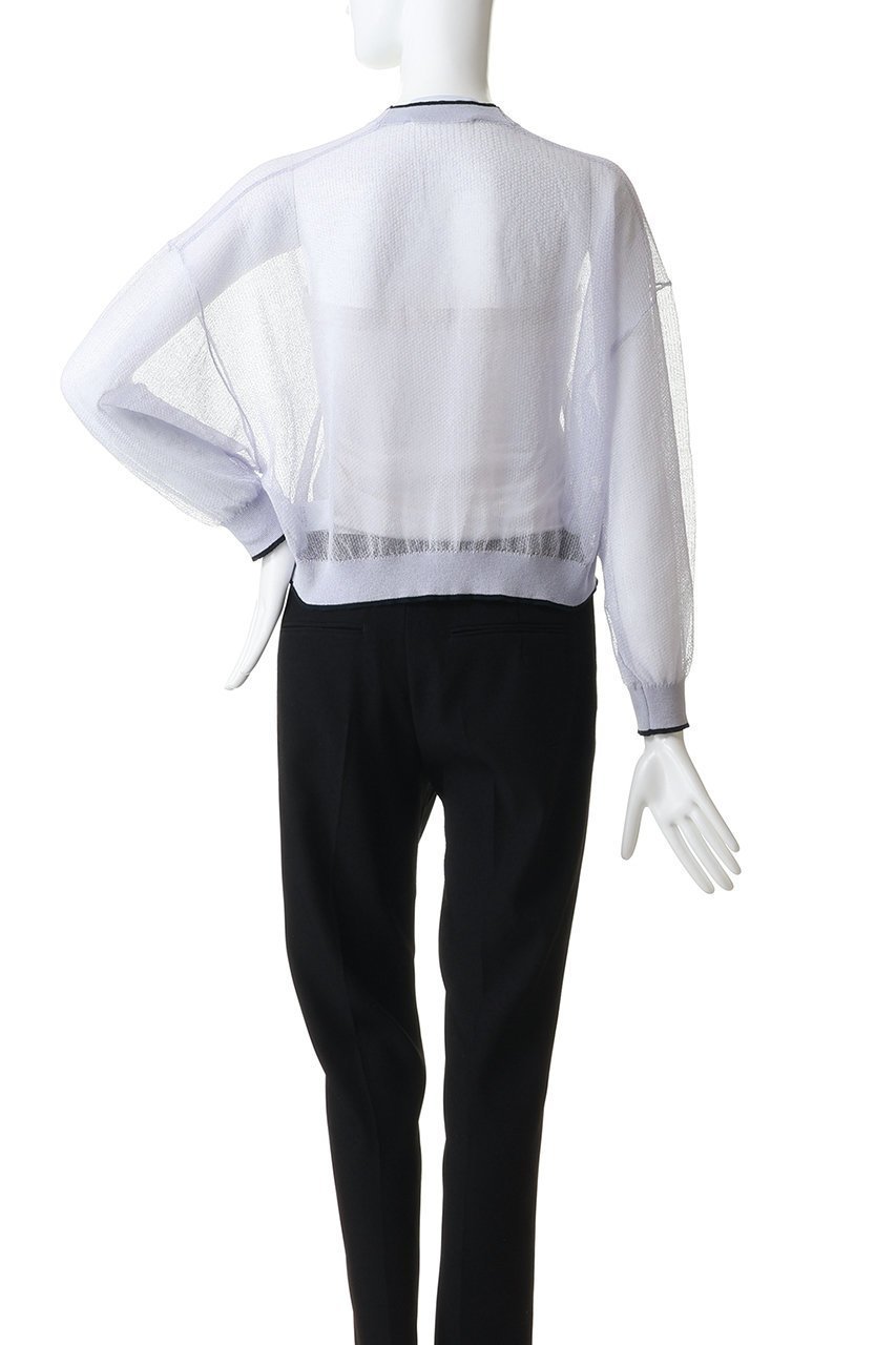 【エリオポール/heliopole】の【THREE DOTS】ALORA シアーカーディガン 人気、トレンドファッション・服の通販 founy(ファニー) 　ファッション　Fashion　レディースファッション　Fashion for Women　トップス・カットソー　Cut & Sew Tops　ニット　Knit Tops & Sweaters　カーディガン・羽織り　Layered Style Cardigans　エアリー　Airy Texture　カーディガン　Cardigan, Knitwear　シアー　Sheer, See-Through　スリーブ　Sleeve, Long Sleeve / Short Sleeve　パイピング　Piping, Trim Design　フェミニン　Feminine, Girly　ロング　Long, Long-Length　夏　Summer　新作・新入荷　New Arrivals / New In　春　Spring　S/S・春夏　SS, Spring/Summer, Warm Season　other-4|ID: prp329100004942483 ipo3291000000037095304