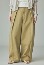 【カレンソロジー/Curensology】のコットンワッシャースタッズパンツ ベージュ|ID: prp329100004942490 ipo3291000000037095353