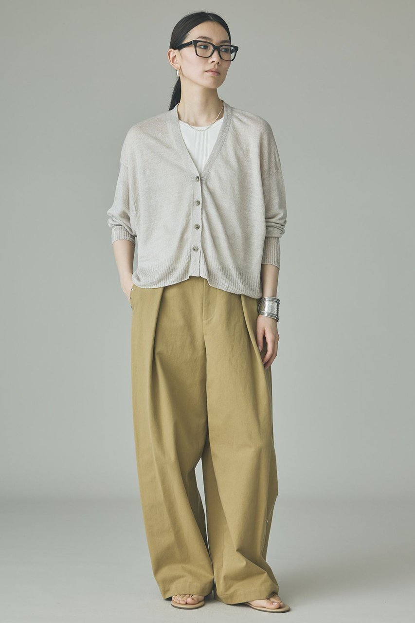 【カレンソロジー/Curensology】のコットンワッシャースタッズパンツ 人気、トレンドファッション・服の通販 founy(ファニー) 　ファッション　Fashion　レディースファッション　Fashion for Women　パンツ　Pants & Trousers　おすすめ　Recommended / Our Picks　ウォッシャブル　Machine Washable　シンプル　Simple, Minimal　スタッズ　Studs, Metal Accents　バランス　Balance, Style Balance　ワッシャー　Washer, Crinkled Finish　ヴィンテージ　Vintage Style　夏　Summer　新作・新入荷　New Arrivals / New In　羽織　Haori, Light Jacket　other-5|ID: prp329100004942490 ipo3291000000037095357