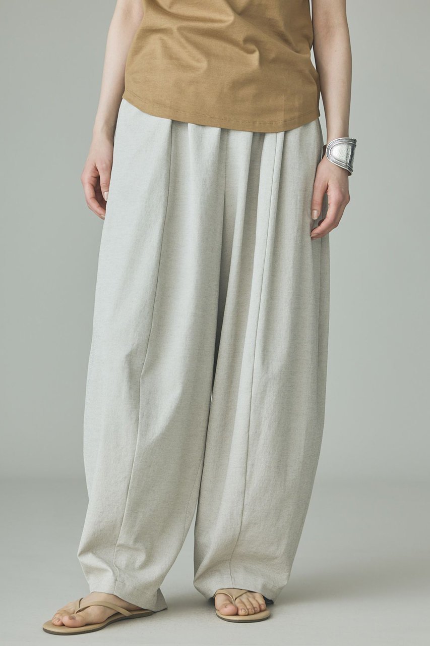 【カレンソロジー/Curensology】のシェルタリングドロストパンツ 人気、トレンドファッション・服の通販 founy(ファニー) 　ファッション　Fashion　レディースファッション　Fashion for Women　パンツ　Pants & Trousers　ドローコード　Drawcord, Drawstring Cord　リネン　Linen, Linen Fabric　ワイド　Wide, Wide Fit　吸水　Absorbent, Quick-Dry　新作・新入荷　New Arrivals / New In　other-2|ID: prp329100004942491 ipo3291000000037095363