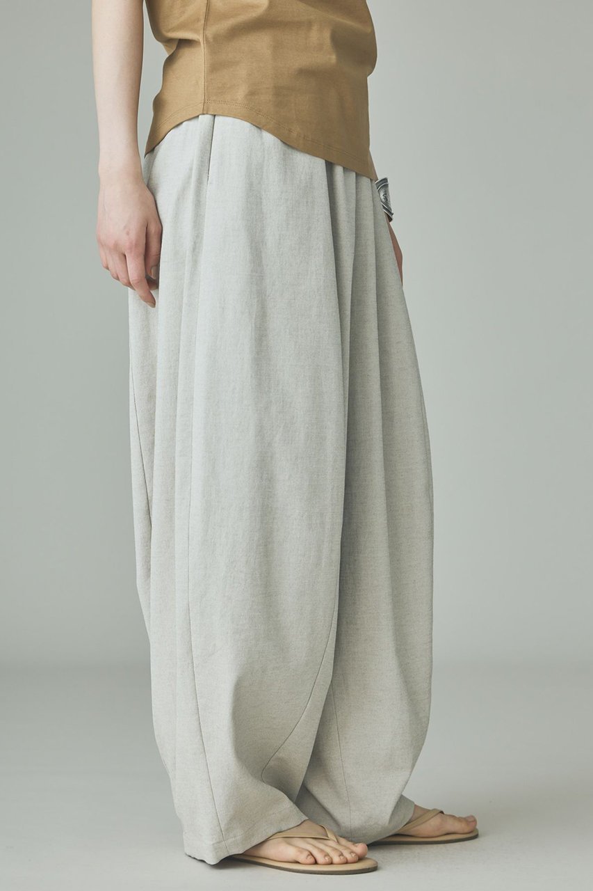 【カレンソロジー/Curensology】のシェルタリングドロストパンツ 人気、トレンドファッション・服の通販 founy(ファニー) 　ファッション　Fashion　レディースファッション　Fashion for Women　パンツ　Pants & Trousers　ドローコード　Drawcord, Drawstring Cord　リネン　Linen, Linen Fabric　ワイド　Wide, Wide Fit　吸水　Absorbent, Quick-Dry　新作・新入荷　New Arrivals / New In　other-3|ID: prp329100004942491 ipo3291000000037095364