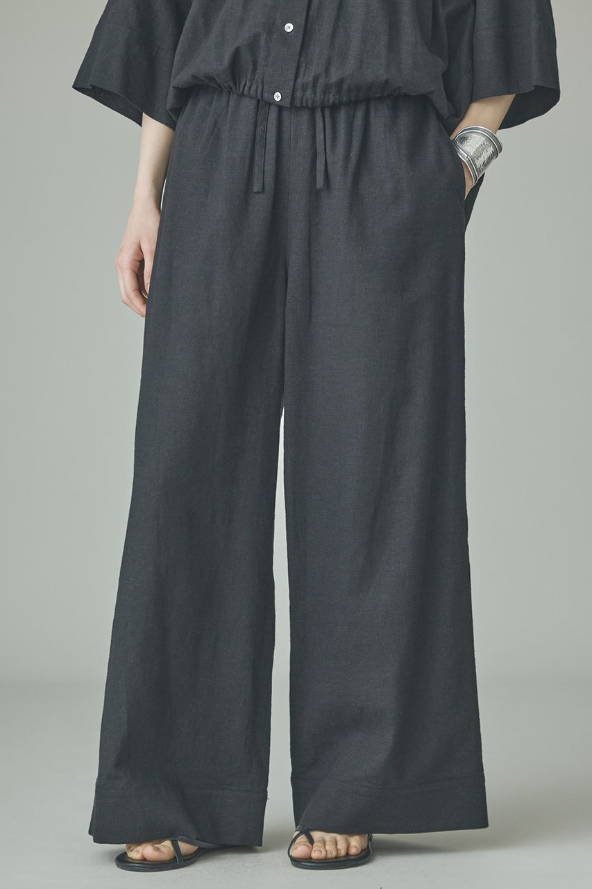 【カレンソロジー/Curensology】のリネンミックスドロストパンツ 人気、トレンドファッション・服の通販 founy(ファニー) 　ファッション　Fashion　レディースファッション　Fashion for Women　パンツ　Pants & Trousers　おすすめ　Recommended / Our Picks　ストレッチ　Stretch, Stretchy Fabric　セットアップ　Set-Up, Coordinated Outfit　ドローストリング　Drawstring, Pull Cord　フィット　Fit, Slim Fit　リネン　Linen, Linen Fabric　リラックス　Relax, Relaxed Fit　新作・新入荷　New Arrivals / New In　 other-1|ID: prp329100004942492 ipo3291000000037095370